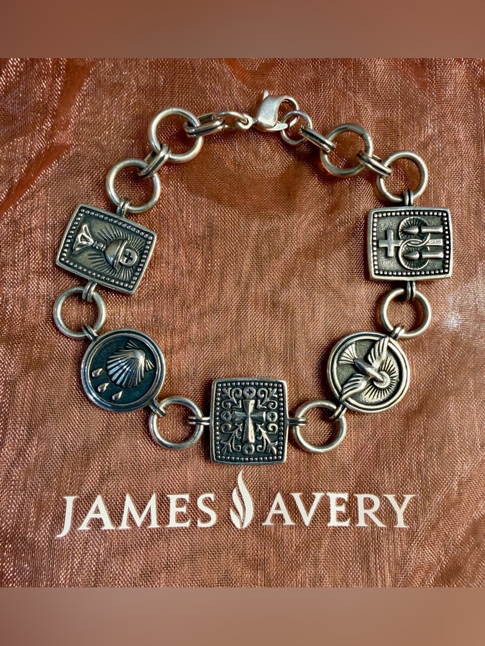 James Avery “Life of Faith” bracelet. VERY RARE